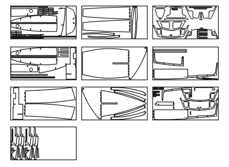 Penguin CNC cutting file preview